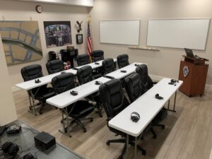 A training room from our KBFS Clearview, FL office.